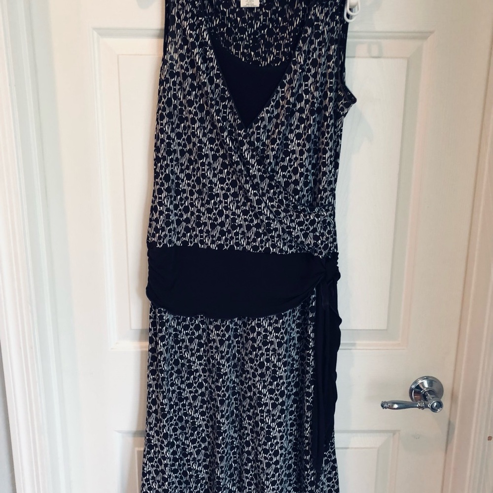 Max Studio Brown &White Dress